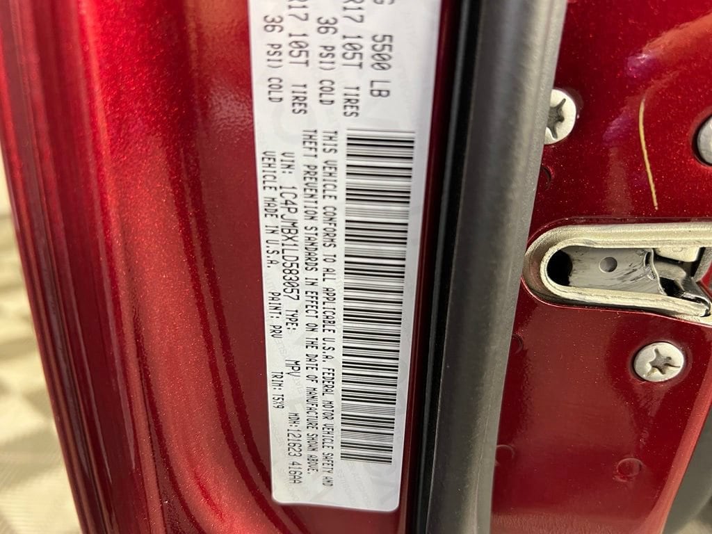 Used 2020 Velvet Red Pearlcoat Jeep Trailhawk image 35