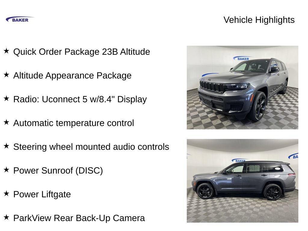 Used 2023 Baltic Gray Jeep L Laredo image 4