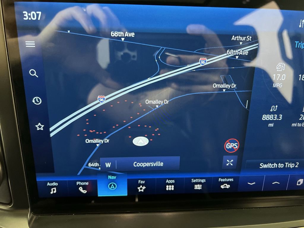 Used 2021 Star White Metallic Tri-Coat Ford  image 14