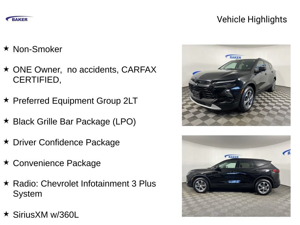 Used 2023 Black Chevrolet LT w/2LT image 4