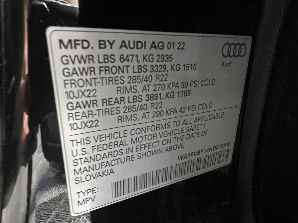 Used 2022 Mythos Black Audi 55 Premium image 38