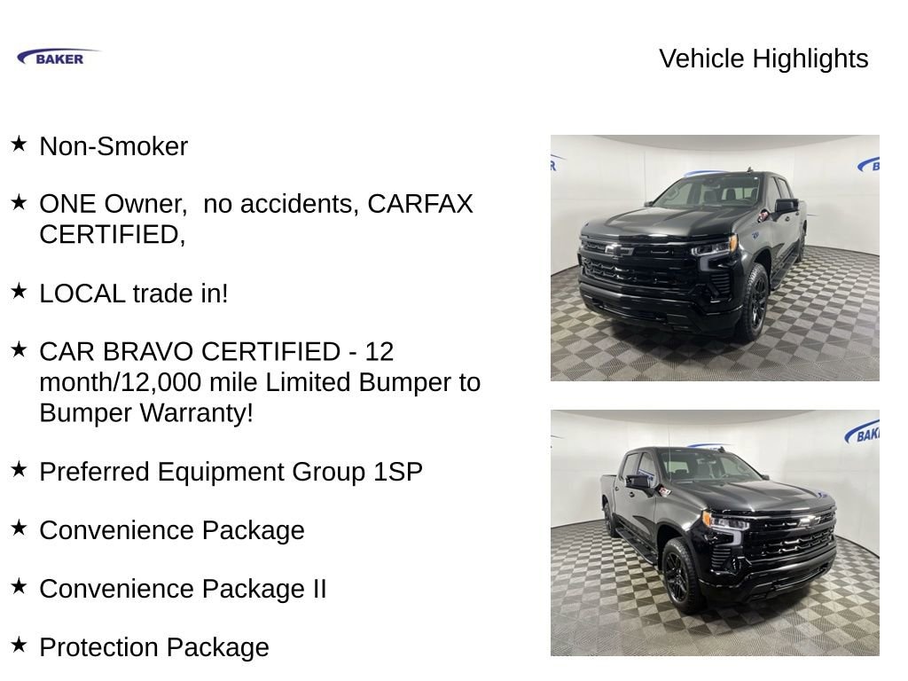 Used 2025 Chevrolet Silverado 1500 RST Truck Crew Cab