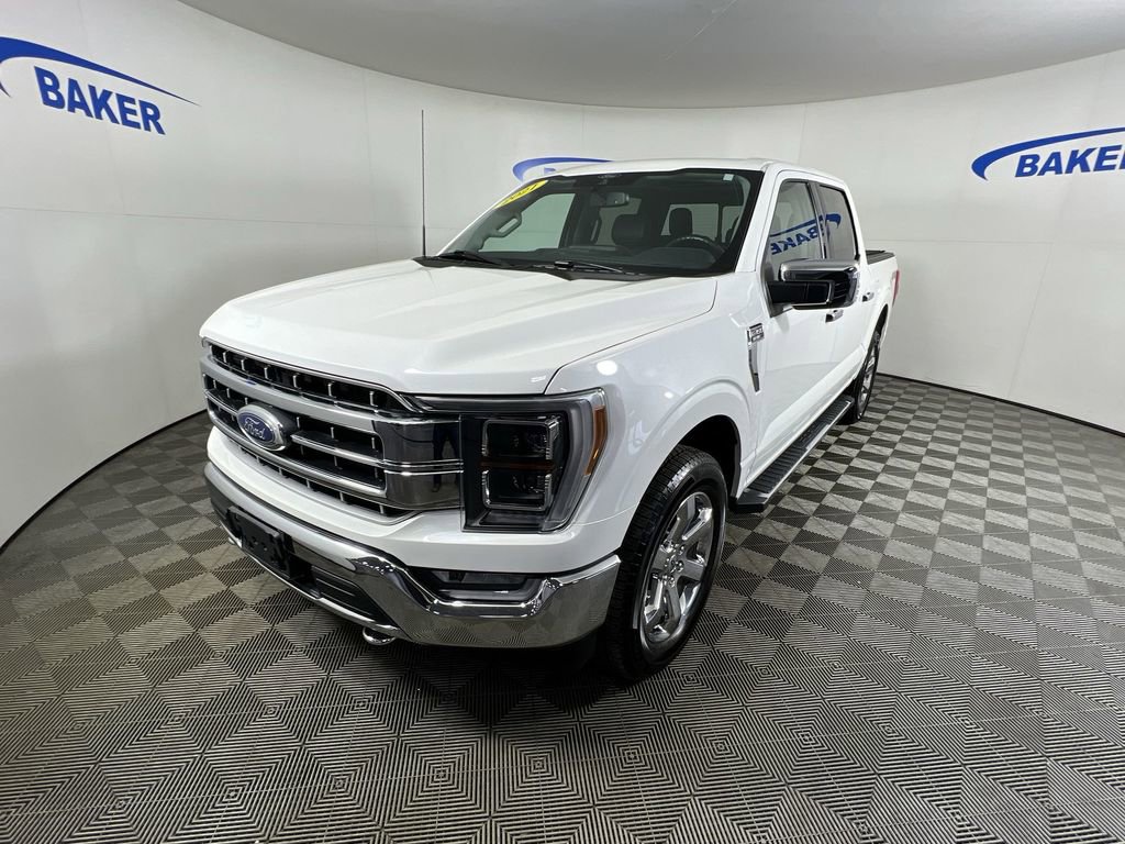 Used 2021 Star White Metallic Tri-Coat Ford  image 3
