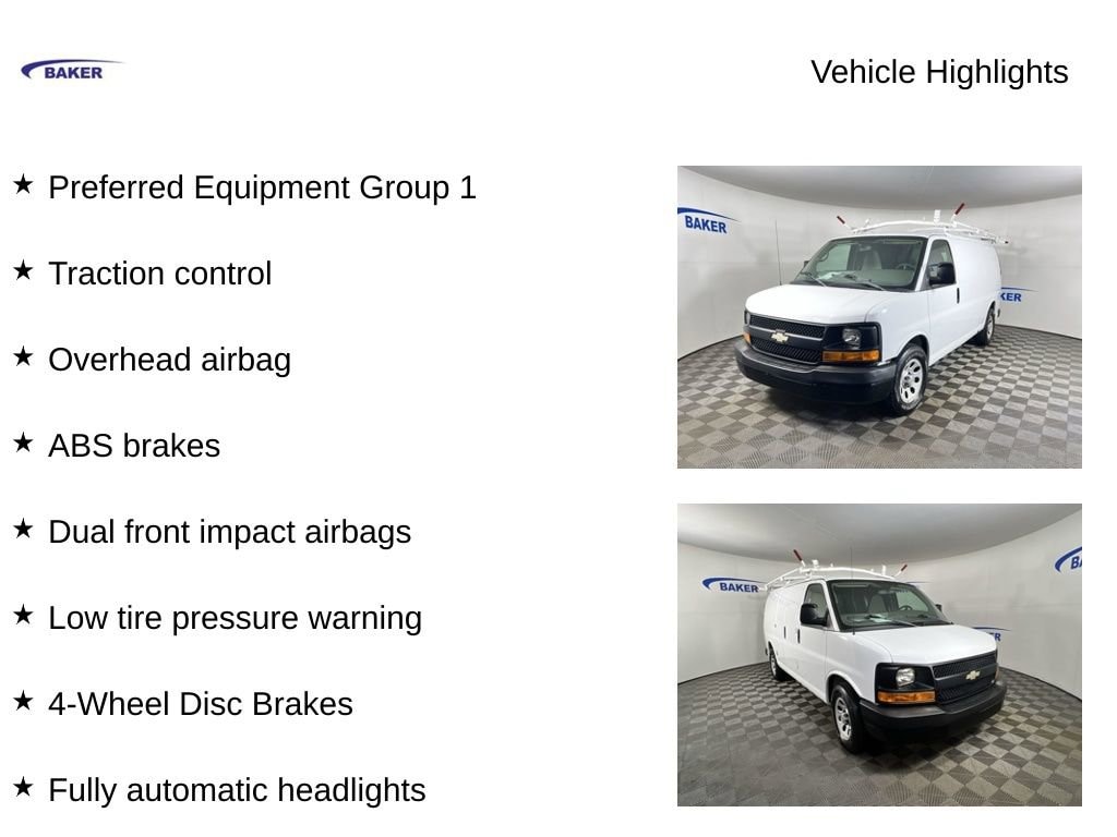Used 2012 Summit White Chevrolet Work Van image 4