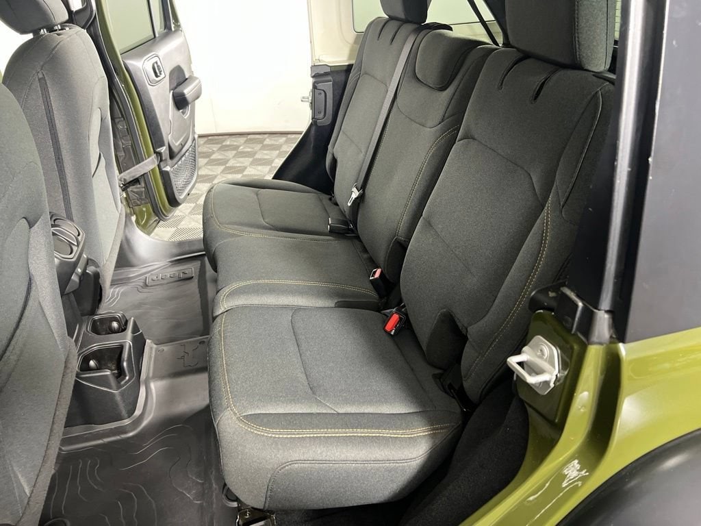 Used 2024 Sarge Green Clearcoat Jeep Sport image 15