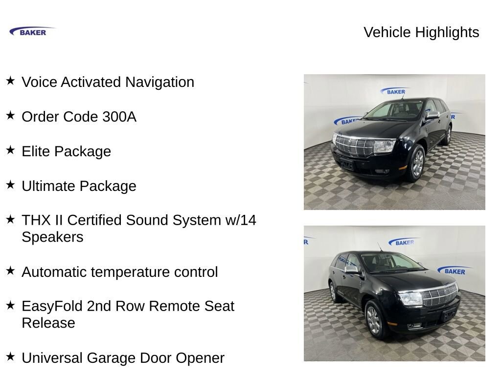 Used 2008 Lincoln MKX Base SUV