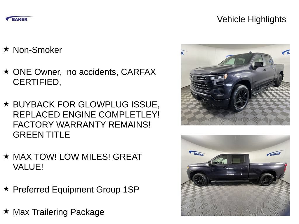 Used 2024 Dark Ash Chevrolet RST image 4