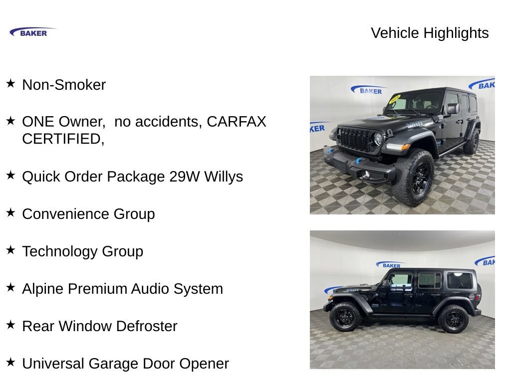 Used 2024 Black Clearcoat Jeep Sport image 4