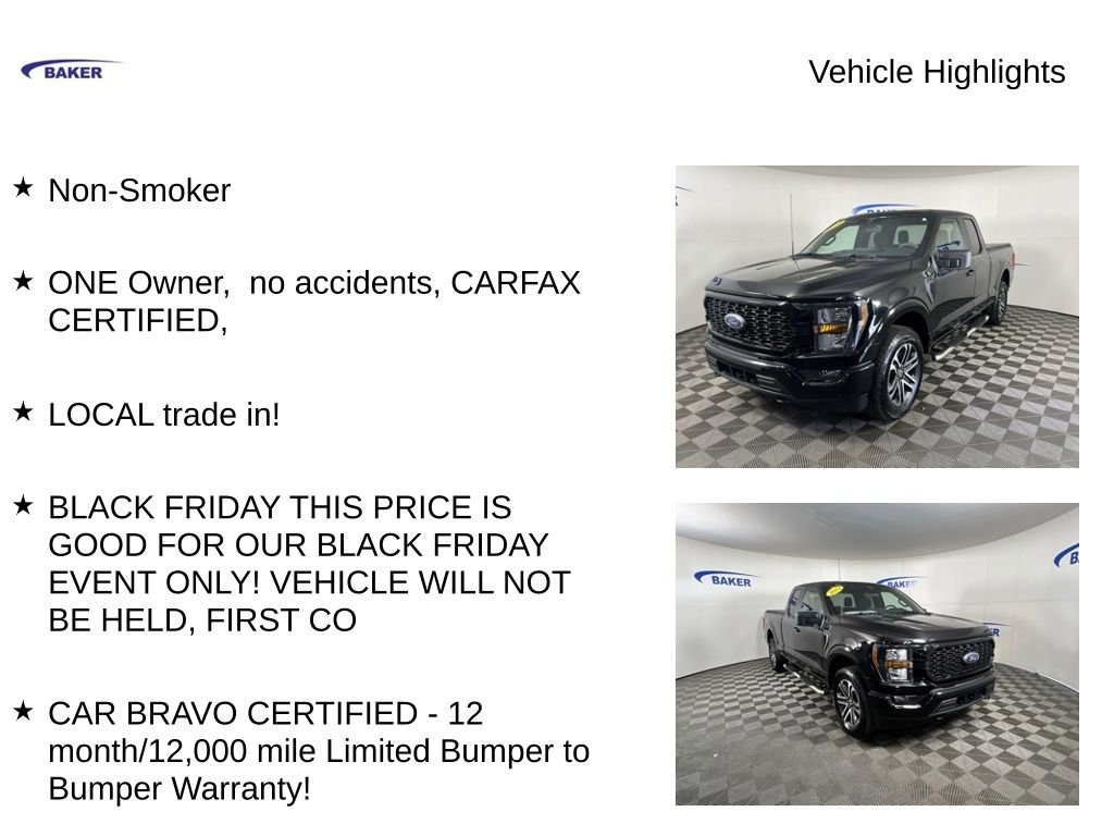 Used 2023 Ford F-150 Truck SuperCab