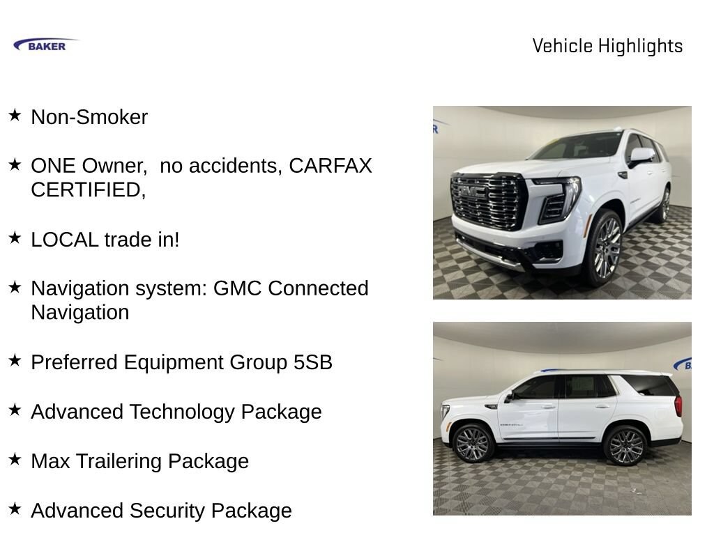 Used 2026 Glacier White Tricoat GMC Denali Ultimate image 4