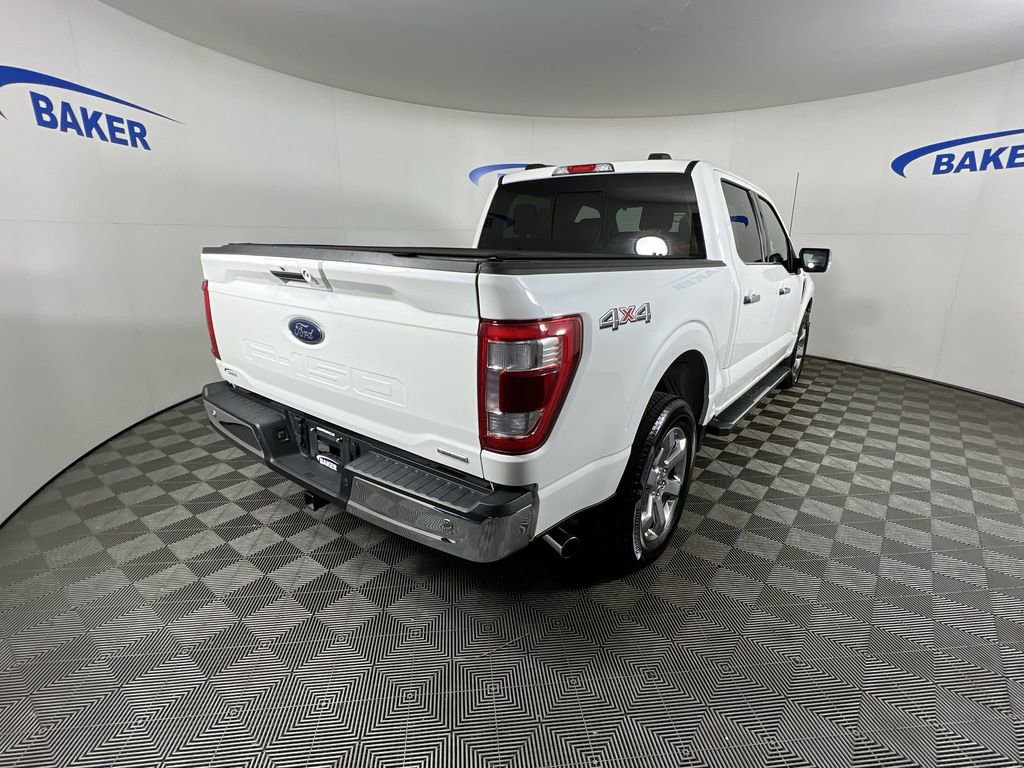 Used 2021 Star White Metallic Tri-Coat Ford  image 8