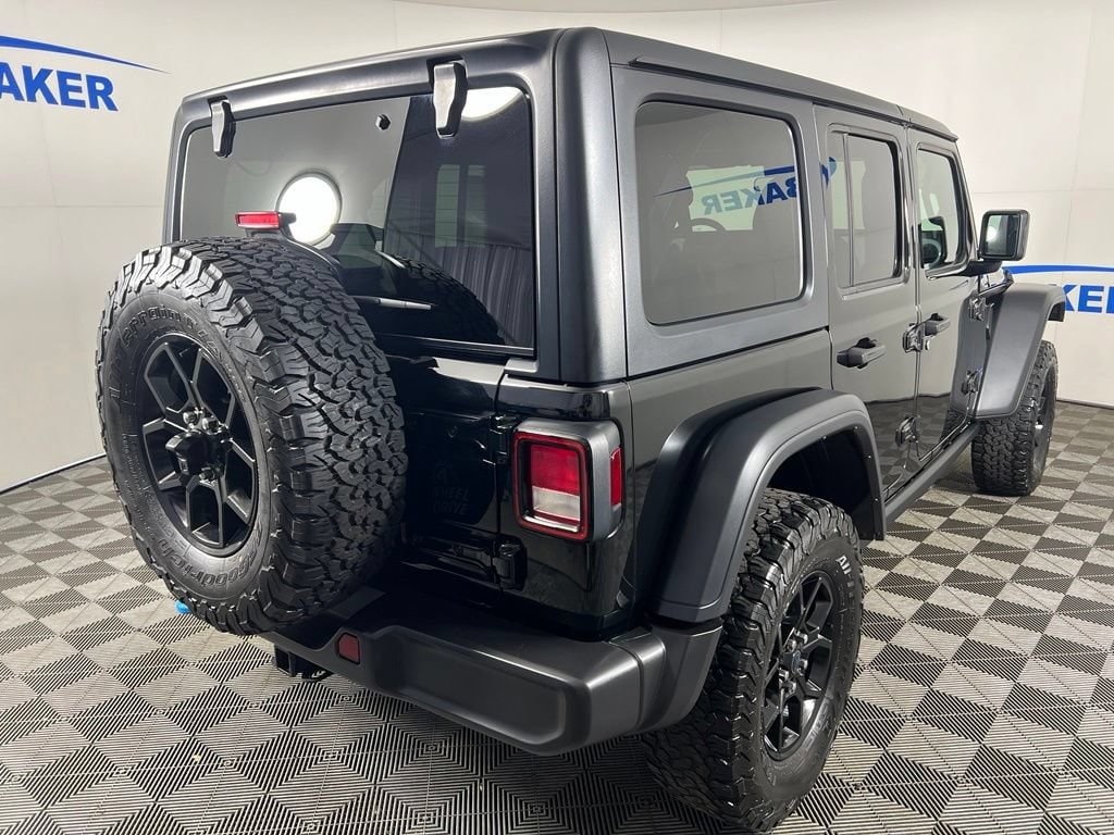 Used 2024 Black Clearcoat Jeep Sport image 6