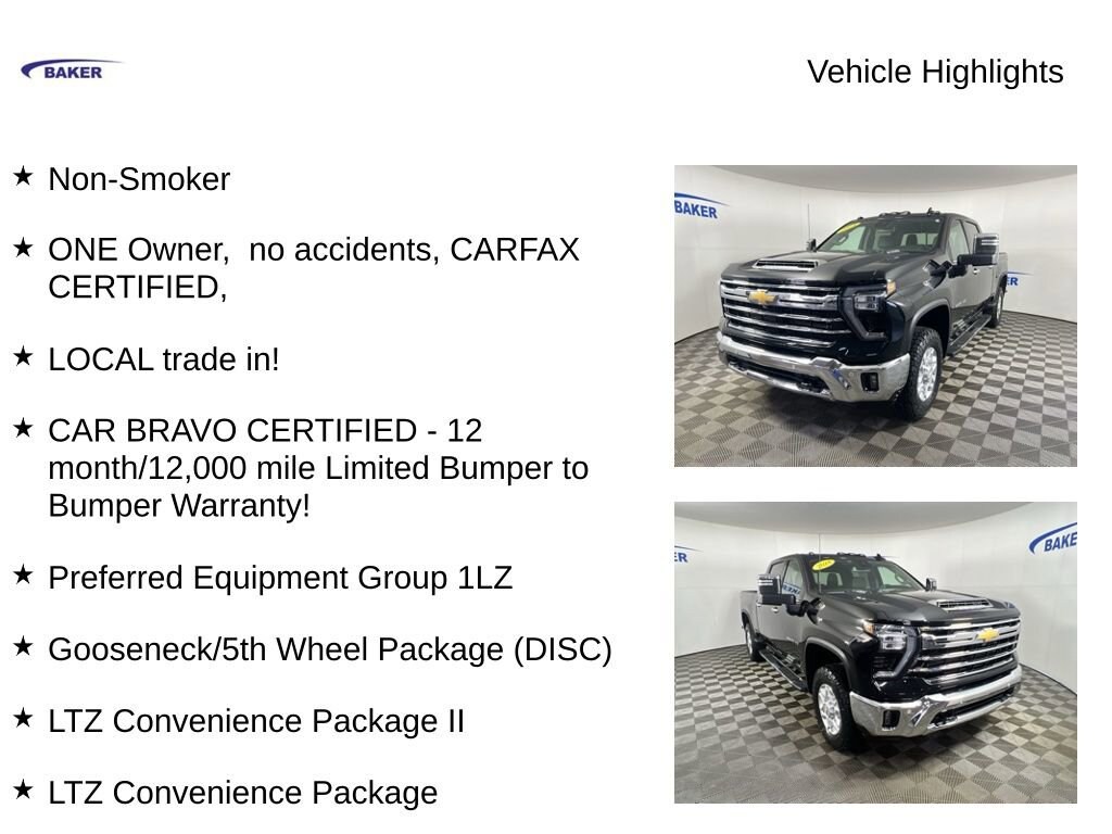 Used 2024 Chevrolet Silverado 3500 HD LTZ Truck Crew Cab