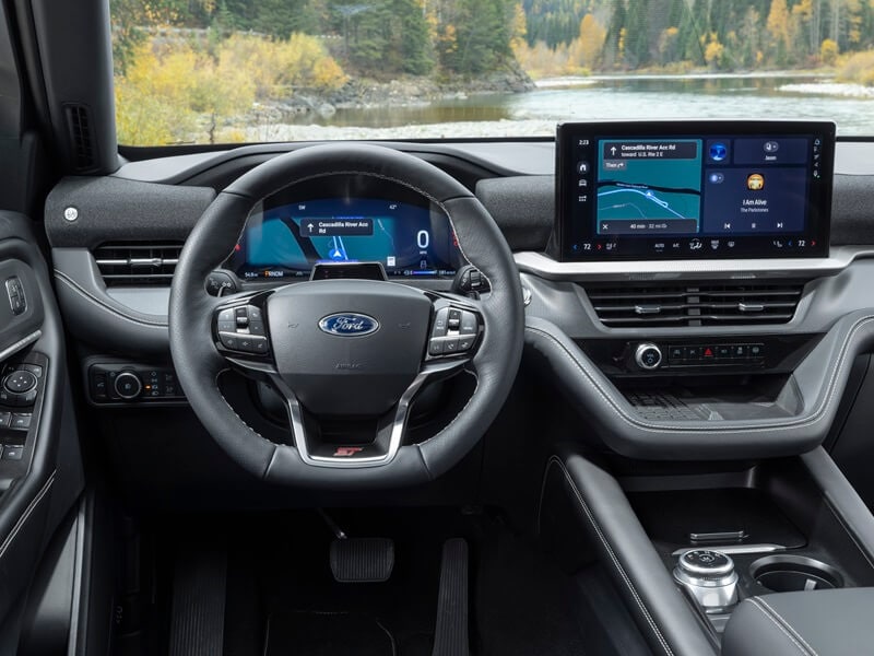 2025 Ford Explorer interior tech