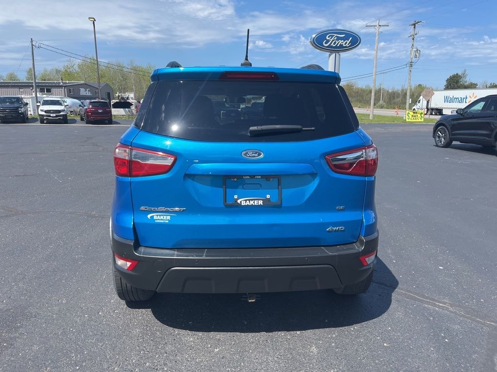 Used 2018 Ford EcoSport SE SUV