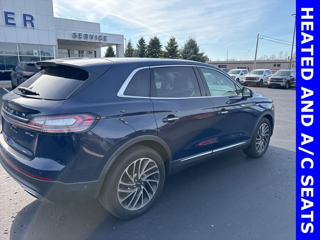 Used 2019 Lincoln Nautilus Reserve with VIN 2LMPJ8L93KBL23948 for sale in Ludington, MI