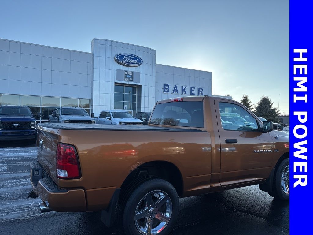 Used 2012 RAM Ram 1500 Pickup Express with VIN 3C6JD6AT1CG237236 for sale in Ludington, MI