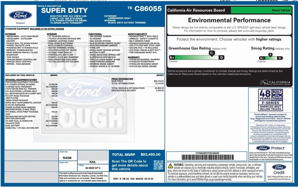 2026 Ford F-250 Super Duty Lariat's photo