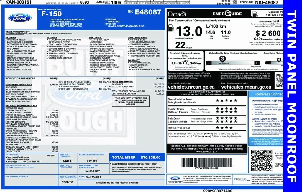 Used 2022 Ford F-150 XLT Truck