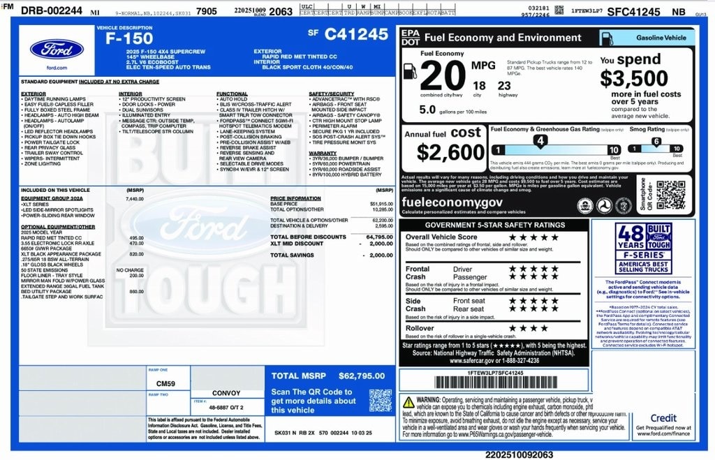 2025 Ford F-150 XLT's photo