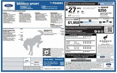 2025 Ford Bronco Sport Outer Banks SUV for sale in Ludington, MI