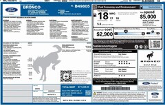 2025 Ford Bronco Badlands SUV for sale in Ludington, MI