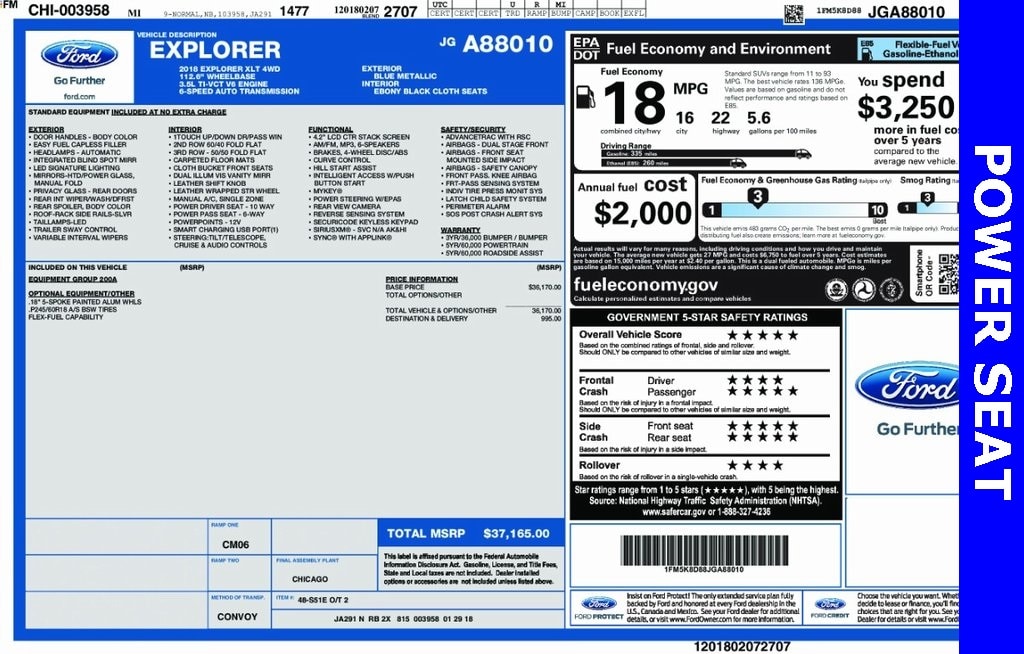 Used 2018 Ford Explorer XLT SUV