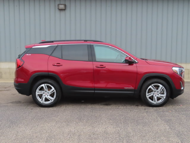 Used 2018 GMC Terrain SLE with VIN 3GKALTEX8JL122178 for sale in Cadillac, MI