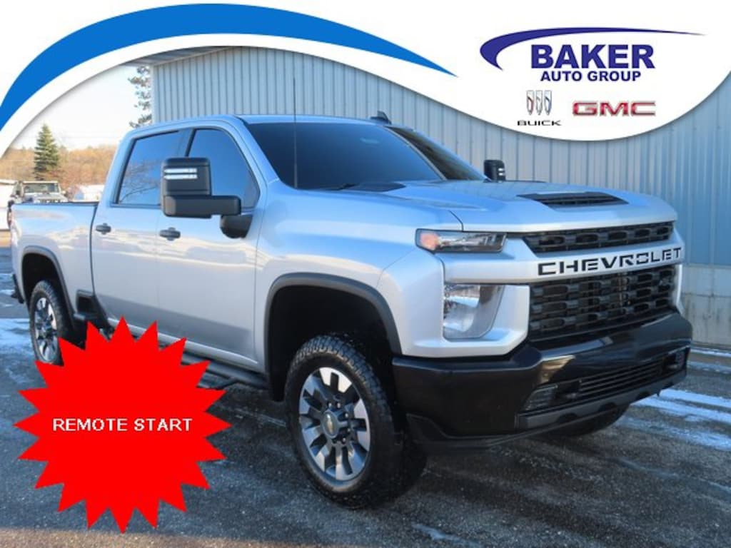Used 2021 Chevrolet Silverado 2500 HD Custom Truck Crew Cab