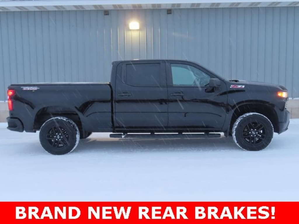Used 2019 Chevrolet Silverado 1500 Custom Trail Boss Truck Crew Cab