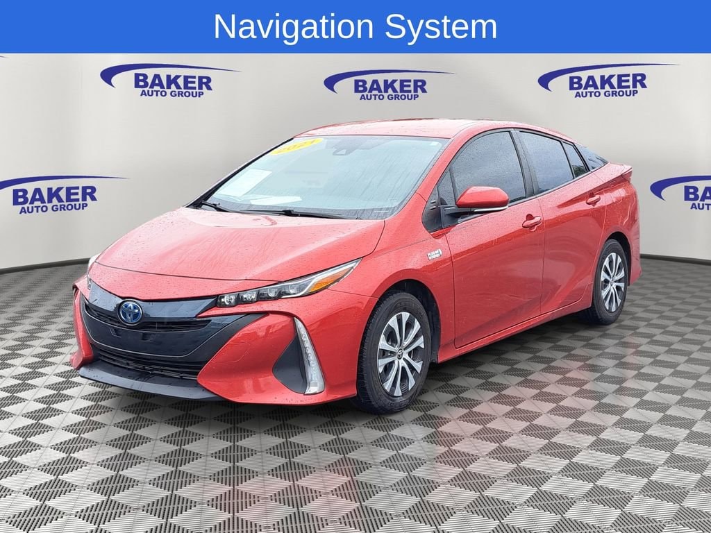 Used 2021 Toyota Prius Prime LE with VIN JTDKAMFP3M3173100 for sale in Ithaca, MI