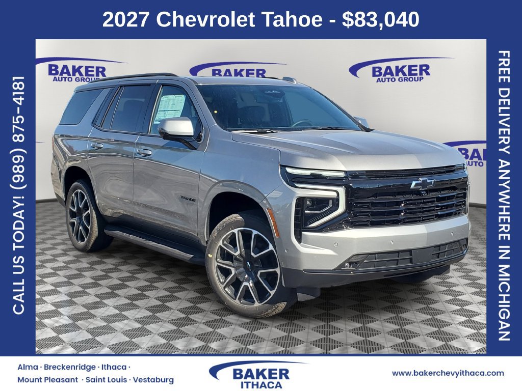 New 2027 Chevrolet Tahoe RST SUV