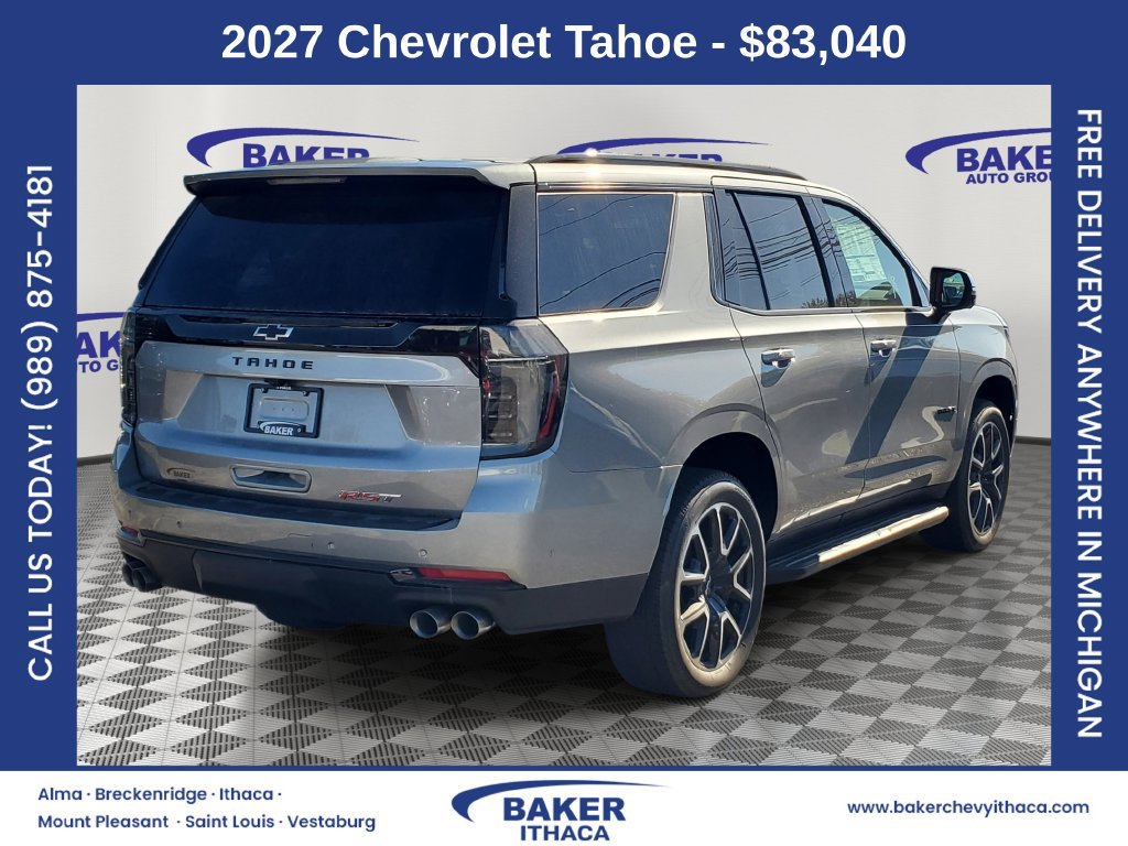 New 2027 Chevrolet Tahoe RST SUV