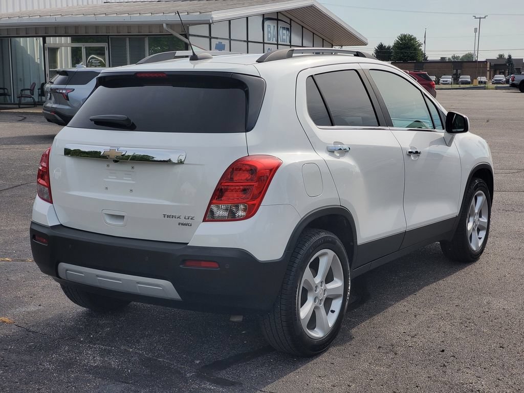 Used 2015 Chevrolet Trax LTZ with VIN KL7CJTSB7FB079798 for sale in Ithaca, MI