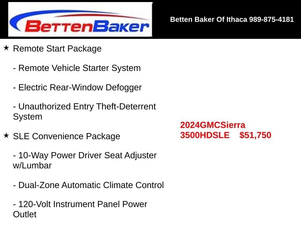 Used 2024 GMC Sierra 3500 HD SLE Truck
