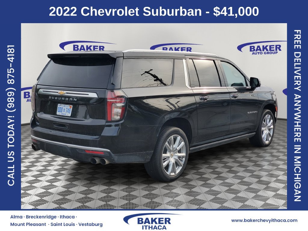 Used 2022 Chevrolet Suburban High Country SUV