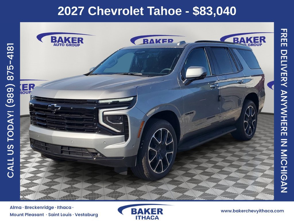 New 2027 Chevrolet Tahoe RST SUV