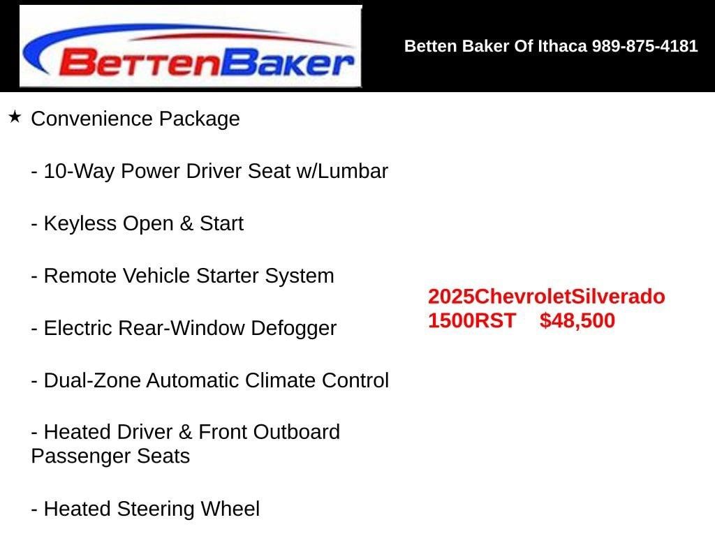 Used 2025 Chevrolet Silverado 1500 RST Truck