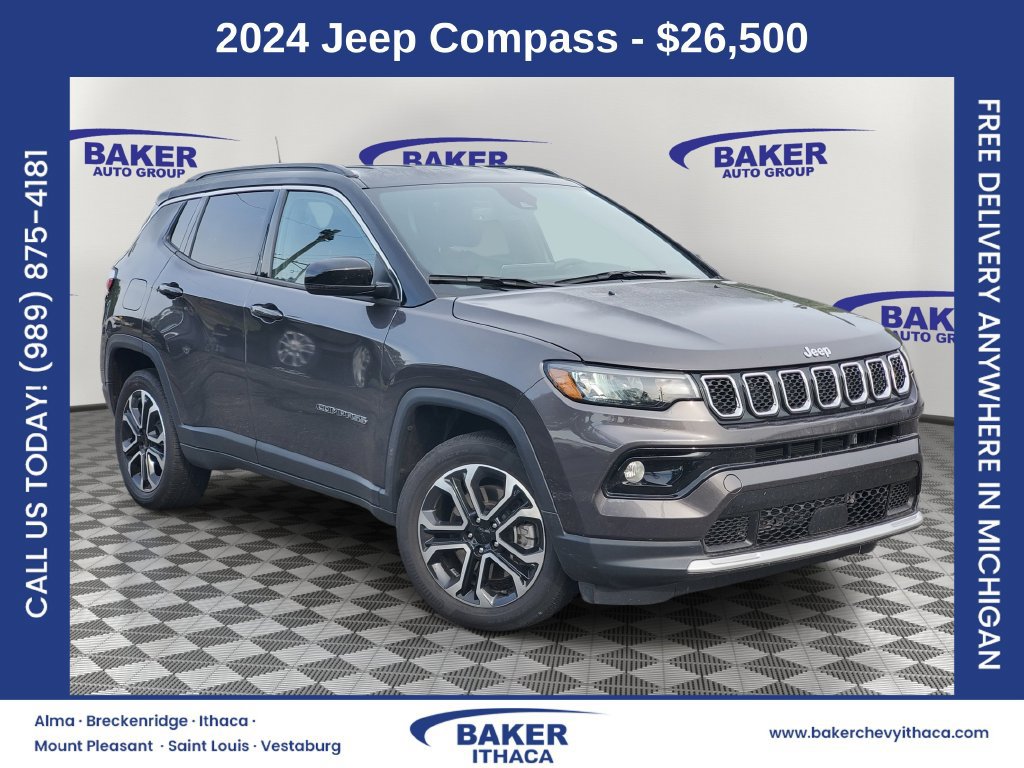 Used 2024 Jeep Compass Limited 4x4 SUV
