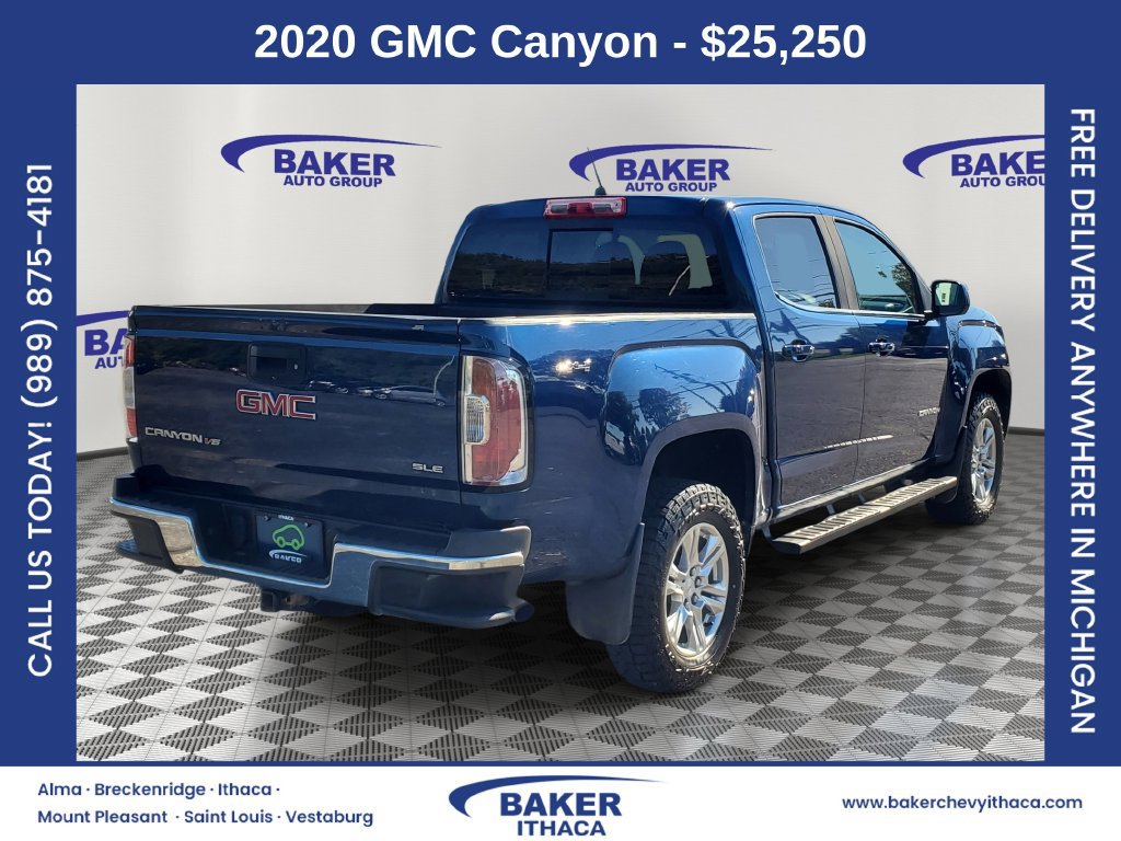 Used 2020 GMC Canyon 4WD SLE Truck