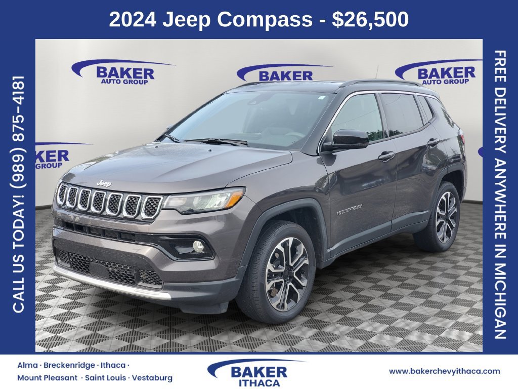 Used 2024 Jeep Compass Limited 4x4 SUV