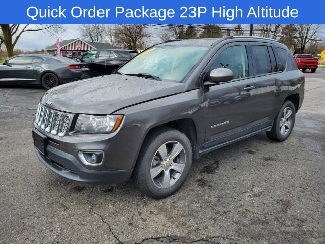 Used 2017 Jeep Compass High Altitude with VIN 1C4NJDEB2HD139877 for sale in Ithaca, MI