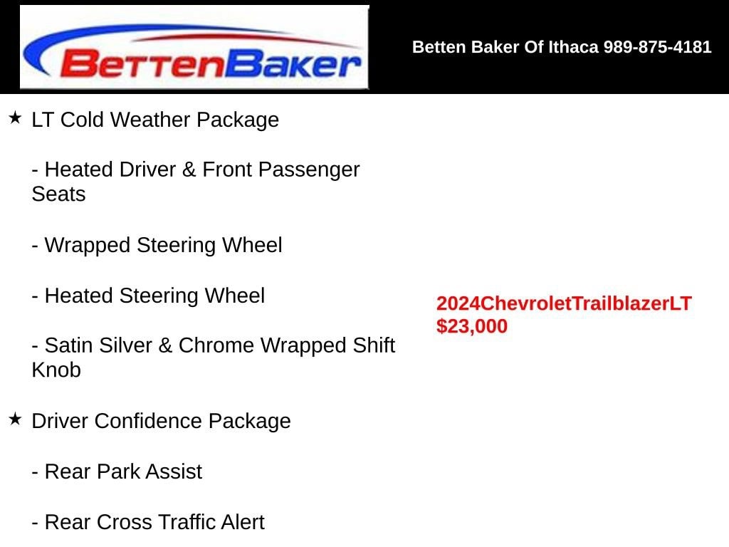 Used 2024 Chevrolet Trailblazer LT SUV