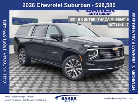 2026 Chevrolet Suburban High Country SUV for sale in ithaca, MI