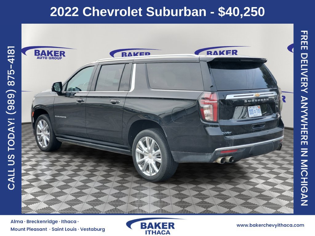 Used 2022 Chevrolet Suburban High Country SUV