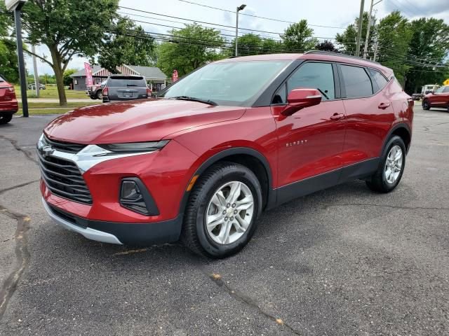 Used 2020 Chevrolet Blazer 2LT with VIN 3GNKBCRS9LS661362 for sale in Ithaca, MI