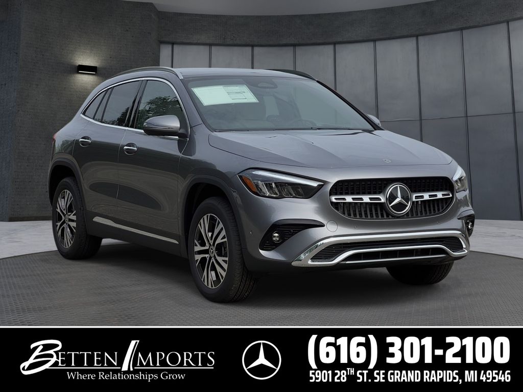 Gray 2026 Mercedes-Benz GLA SUV / Crossover All-Wheel Drive 8-Speed Dual Clutch