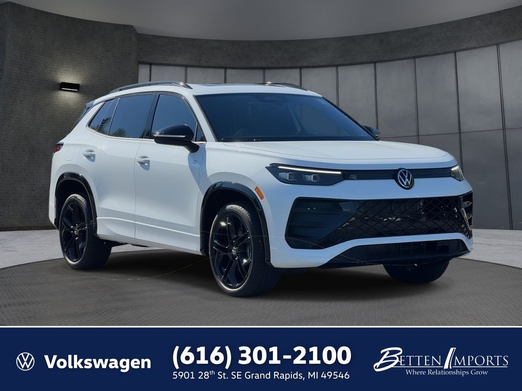 New 2026 Volkswagen Tiguan 2.0T SE R-Line Black SUV