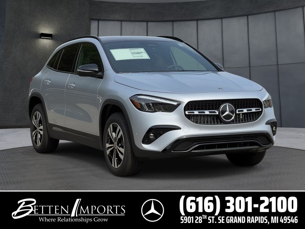 Silver 2026 Mercedes-Benz GLA SUV / Crossover All-Wheel Drive 8-Speed Dual Clutch