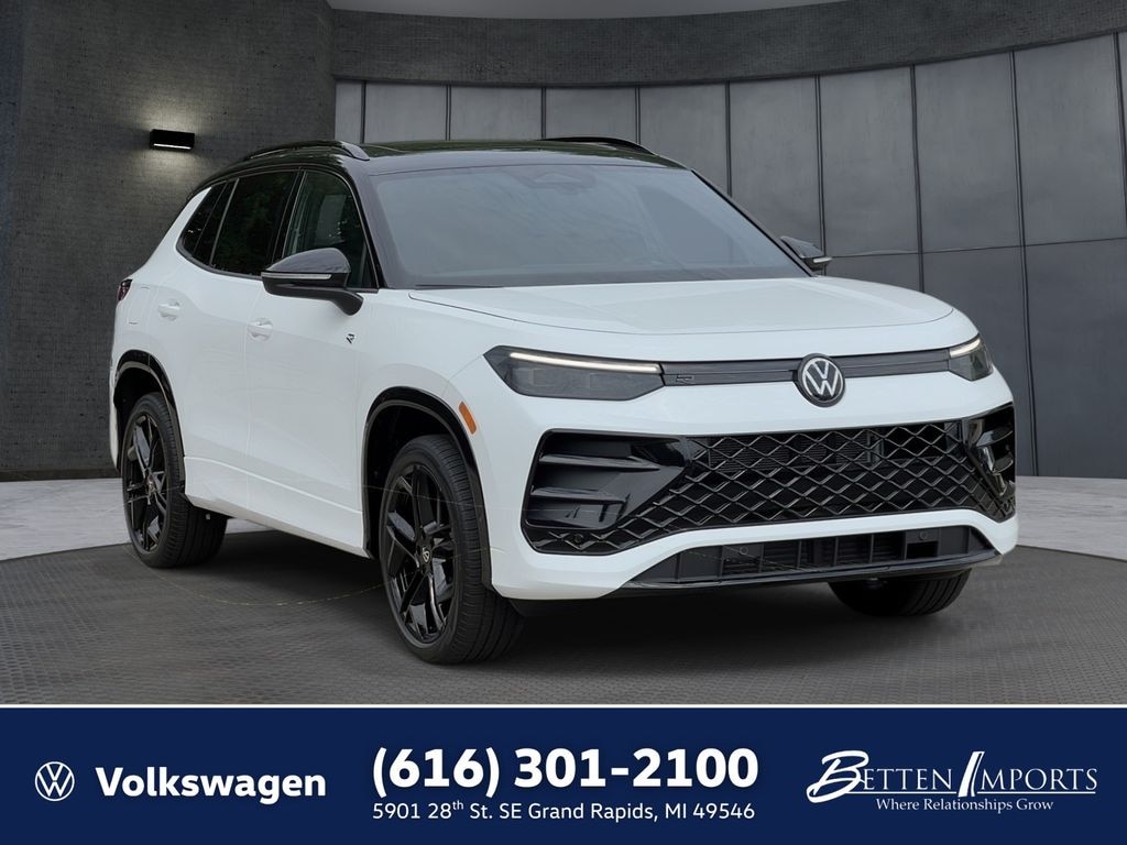 New 2026 Volkswagen Tiguan 2.0T SE R-Line Black SUV